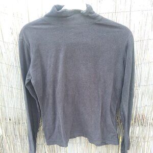 Columbia Women's Black High Neck Long Sleeve Pullover Top - M - See Description